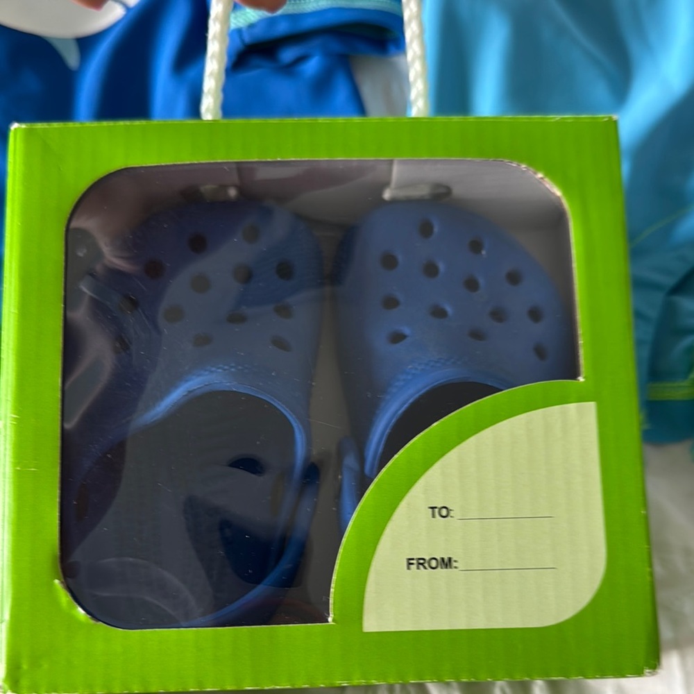 Kids Blue Clogs